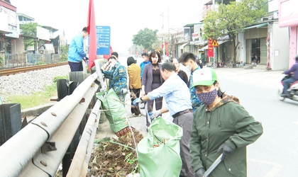 Ra quân tổng vệ sinh môi trường chào mừng bầu cử đại biểu Quốc hội khóa XVI và bầu cử đại biểu HĐND các cấp nhiệm kỳ 2026–2031