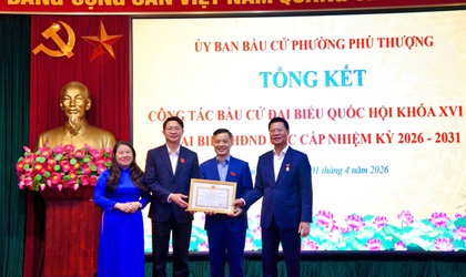 Phường Phú Thượng tổng kết thành công công tác bầu cử nhiệm kỳ 2026–2031: Dân chủ – Kỷ cương – Đoàn kết