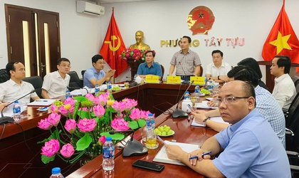 Các phường Tây Tựu, Xuân Đỉnh và Đông Ngạc họp thống nhất về việc bố trí quỹ đất, quỹ nhà phục vụ bố trí tái định cư các dự án Xây dựng đường Tây Thăng Long và dự án xây dựng Bảo tàng Đảng Cộng sản Việt Nam.