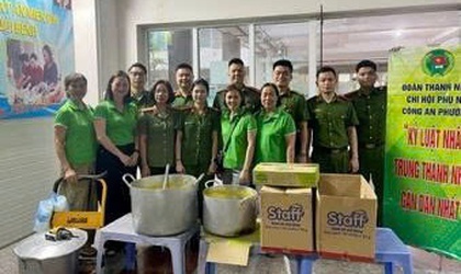 “Bữa sáng 0 đồng” tại Bệnh viện Đa khoa Đức Giang