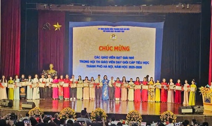 02 giáo viên xã Thường Tín đạt giải giáo viên dạy giỏi cấp Thành phố năm học 2025-2026