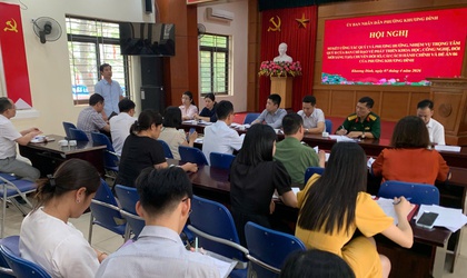 Khương Đình: Sơ kết công tác phát triển khoa học, công nghệ, đổi mới sáng tạo, chuyển đổi số, cải cách hành chính và Đề án 06 quý I/2026