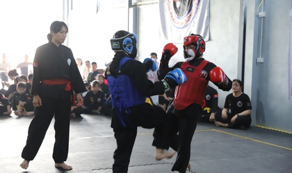 Sôi nổi giải võ thuật học sinh xã Thượng Phúc năm học 2025-2026