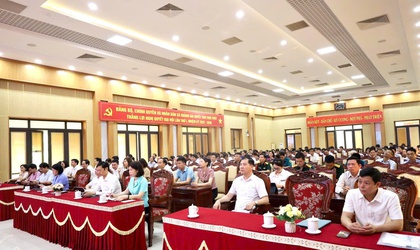 Đảng bộ xã Quảng Oai tham gia học tập, quán triệt Nghị quyết Trung ương khóa XIV, tạo sự thống nhất trong toàn hệ thống chính trị