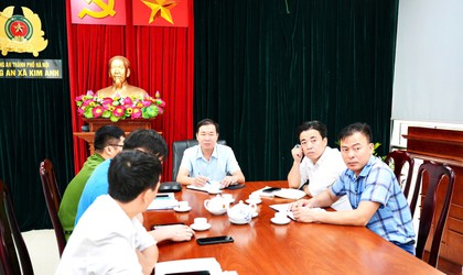 XÃ KIM ANH THAM DỰ HỘI NGHỊ TRỰC TUYẾN SƠ KẾT CÔNG TÁC PCCC VÀ CNCH QUÝ I/2026.