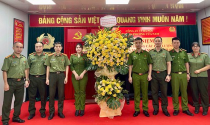 CÔNG AN PHƯỜNG CỬA NAM KỶ NIỆM 80 NĂM TRUYỀN THỐNG CÁC LỰC LƯỢNG – TIẾP NỐI NIỀM TỰ HÀO, VỮNG BƯỚC TƯƠNG LAI