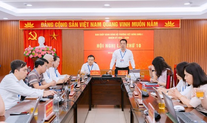 Hội nghị lần thứ 10 Ban chấp hành Đảng bộ phường Việt Hưng