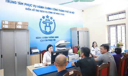 Điểm sáng cải cách hành chính từ cơ sở: Nhìn từ Điểm hỗ trợ dịch vụ công số Minh Châu.