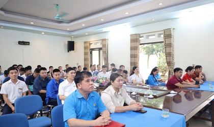Quảng Oai: Tập huấn công tác phòng cháy, chữa cháy và cứu nạn, cứu hộ cho đoàn viên công đoàn và người lao động