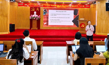 Đảng uỷ phường Thanh Liệt tập huấn kỹ năng xây dựng tác phẩm chính luận năm 2026