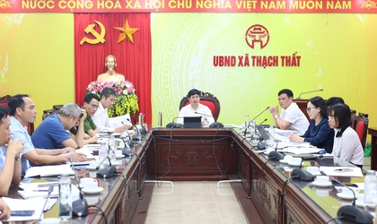 THẠCH THẤT: HỌP HỘI ĐỒNG XÉT TÁI ĐỊNH CƯ THỰC HIỆN DỰ ÁN NÂNG CẤP, CẢI TẠO ĐƯỜNG TỈNH 420