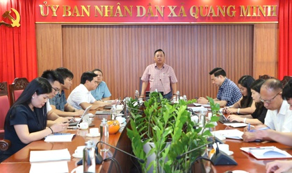 Quang Minh tổ chức hội nghị rà soát hồ sơ giao đất dân cư dịch vụ cho người dân