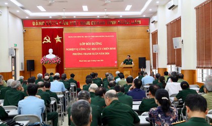 Hội Cựu chiến binh phường Thanh Xuân mở lớp bồi dưỡng nghiệp vụ công tác hội năm 2026