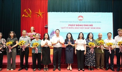 Phường Hai Bà Trưng: Phát động ủng hộ Quỹ “Vì biển, đảo Việt Nam”
