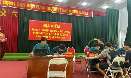 Phường Xuân Đỉnh: đăng ký nghĩa vụ quân sự tuổi 17 năm 2026