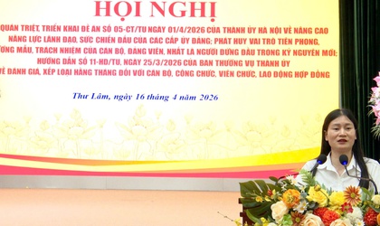 Đảng ủy xã Thư Lâm tổ chức Hội nghị quán triệt, triển khai chương trình hành động của Trung ương, Thành phố và của Đảng ủy xã; hướng dẫn nghiệp vụ công tác kiểm tra, giám sát, thi hành kỷ luật trong Đảng