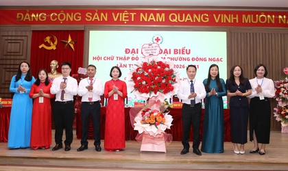Hội Chữ thập đỏ phường Đông Ngạc long trọng tổ chức Đại hội đại biểu lần thứ I, nhiệm kỳ 2026 – 2031