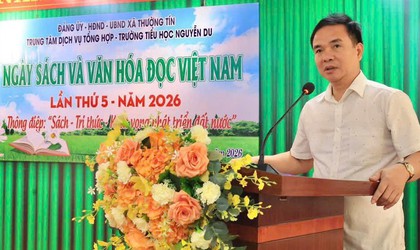 Thường Tín tổ chức Ngày Sách và Văn hóa đọc Việt Nam lần thứ 5 năm 2026
