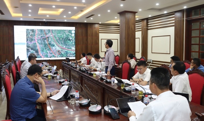 Xã Phú Xuyên kiểm điểm tiến độ công tác giải phóng mặt bằng và triển khai các dự án trên địa bàn