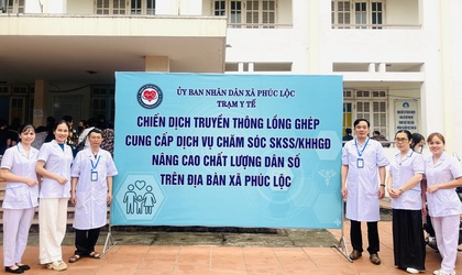 Xã Phúc Lộc tổ chức triển khai Chiến dịch truyền thông lồng ghép cung cấp dịch vụ chăm sóc sức khỏe sinh sản-kế hoạch hóa gia đình
