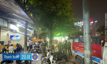 Công an phường Thanh Xuân: Quyết liệt xử lý “điểm nghẽn” trật tự đô thị, trả lại vỉa hè cho người đi bộ