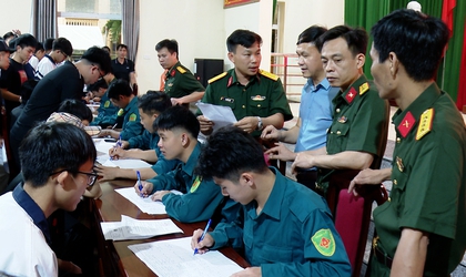 Ứng Hòa: 239 nam, nữ thanh niên đăng ký nghĩa vụ quân sự tuổi 17, chuẩn bị cho công tác tuyển quân năm 2027