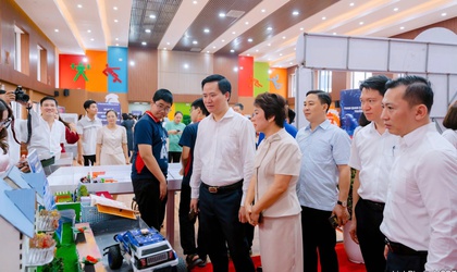 Nhiều mô hình sáng tạo, ứng dụng khoa học công nghệ, chuyển đổi số hưởng ứng bộ chỉ số Trường học Chuyển đổi số, Trường học Văn minh - Hạnh phúc, Tổ dân phố Chuyển đổi số