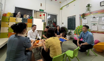 Phường Long Biên triển khai tổng kiểm tra an toàn phòng cháy, chữa cháy đối với nhóm trẻ, trường mầm non tư thục