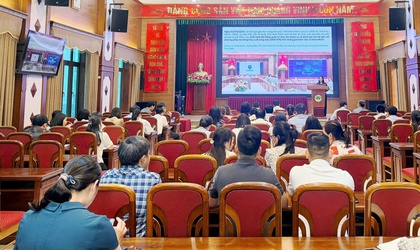 QUỐC OAI TỔ CHỨC TẬP HUẤN SỬ DỤNG NỀN TẢNG SỐ HANOIWORK: THÚC ĐẨY CHUYỂN ĐỔI SỐ TỪ CƠ SỞ