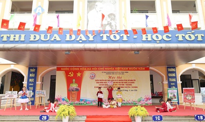 Trường Tiểu học Sơn Lộc tổ chức hội thi tuyên truyền giới thiệu sách và kể chuyện về Bác Hồ kính yêu