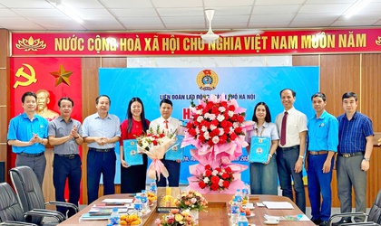 Thành lập Công đoàn cơ sở Trường Trung cấp Y dược và Công nghệ Hà Nội