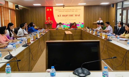 Kỳ họp thứ Hai HĐND phường Tây Tựu nhiệm kỳ 2026 -2031