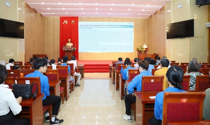 UBND phường Yên Sở tổ chức Hội nghị tập huấn 