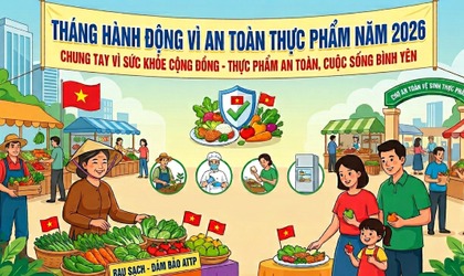 phường Tương Mai triển khai tháng hành động vì an toàn thực phẩm năm 2026