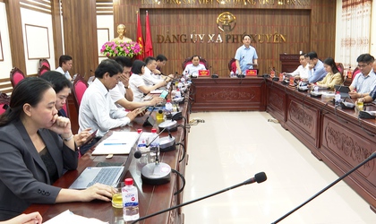 Xã Phú xuyên tổ chức hội nghị quán triệt, triển khai các văn bản, nghị quyết quan trọng.