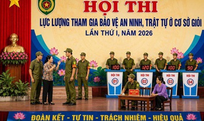 Xã Hoài Đức triển khai tham gia Hội thi “Lực lượng tham gia bảo vệ an ninh, trật tự ở cơ sở giỏi” năm 2026