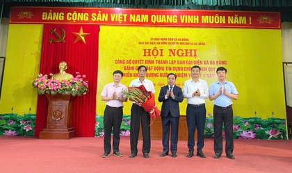 XÃ HẠ BẰNG CÔNG BỐ QUYẾT ĐỊNH THÀNH LẬP BAN ĐẠI DIỆN HỘI ĐỒNG QUẢN TRỊ NHCSXH VÀ TỔ CHỨC PHIÊN HỌP THỨ NHẤT NĂM 2026