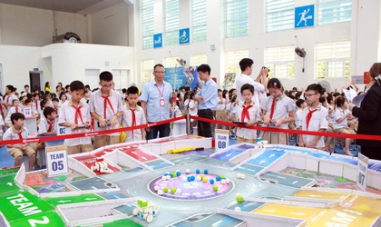 Gần 1.000 học sinh Tiểu học Vạn Bảo hào hứng 