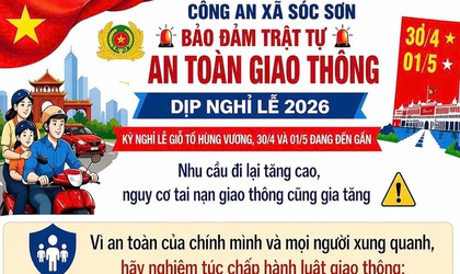 XÃ SÓC SƠN TUYÊN TRUYỀN ĐẢM BẢO TRẬT TỰ AN TOÀN GIAO THÔNG – DỊP NGHỈ LỄ 2026.