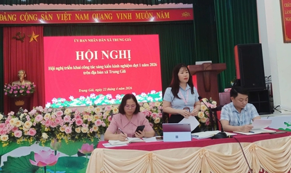 HỘI ĐỒNG SÁNG KIẾN XÃ TRUNG GIÃ TRIỂN KHAI CÔNG TÁC CHẤM SÁNG KIẾN KINH NGHIỆM ĐỢT 1 NĂM 2026