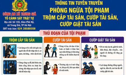 PHÒNG NGỪA TỘI PHẠM TRỘM CẮP TÀI SẢN, CƯỚP TÀI SẢN, CƯỚP GIẬT TÀI SẢN