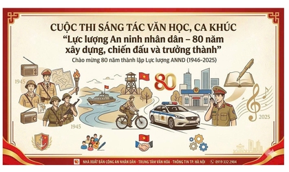 Cuộc thi sáng tác Văn học, ca khúc “Lực lượng An ninh nhân dân – 80 năm xây dựng, chiến đấu và trưởng thành”