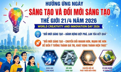 Hưởng ứng ngày sáng tạo và đổi mới sáng tạo thế giới 21/4 năm 2026