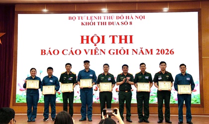 Phường Phú Thượng ghi dấu ấn nổi bật tại Hội thi Báo cáo viên giỏi lực lượng vũ trang Thủ đô 2026