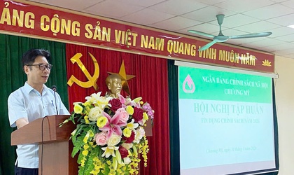 Phường Chương Mỹ nâng cao hiệu quả tín dụng chính sách qua hội nghị tập huấn năm 2026