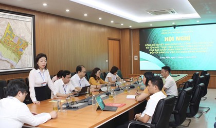 Đảng ủy phường Long Biên công bố Quyết định giám sát công tác triển khai Chuyển đổi số