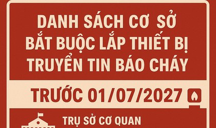 Lắp đặt thiết bị truyền tin báo cháy - Giải pháp hiệu quả trong công tác phòng cháy, chữa cháy