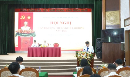ĐẢNG ỦY CÁC CƠ QUAN ĐẢNG XÃ THƯ LÂM TỔ CHỨC HỘI NGHỊ CÁN BỘ, CÔNG CHỨC, NGƯỜI LAO ĐỘNG NĂM 2026