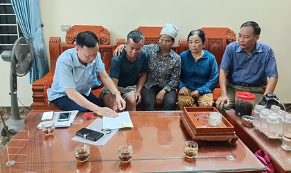 Xã Hòa Phú: Hỗ trợ 2 trường hợp chứng thực chữ ký tại nhà