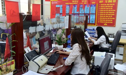 Điểm Phục vụ hành chính công xã Ứng Thiên: Cầu nối thuận tiện giữa chính quyền với người dân